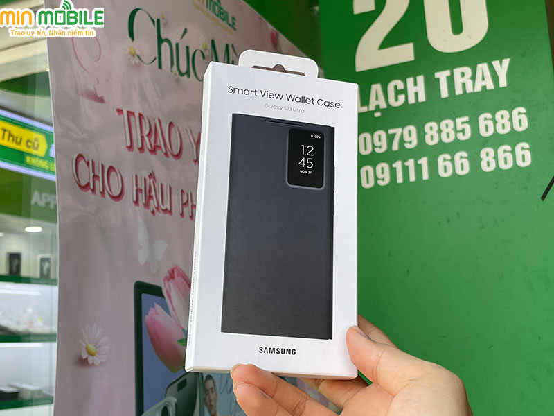 Địa chỉ mua bao da Smart View cho Galaxy S23 Ultra Hải Phòng
