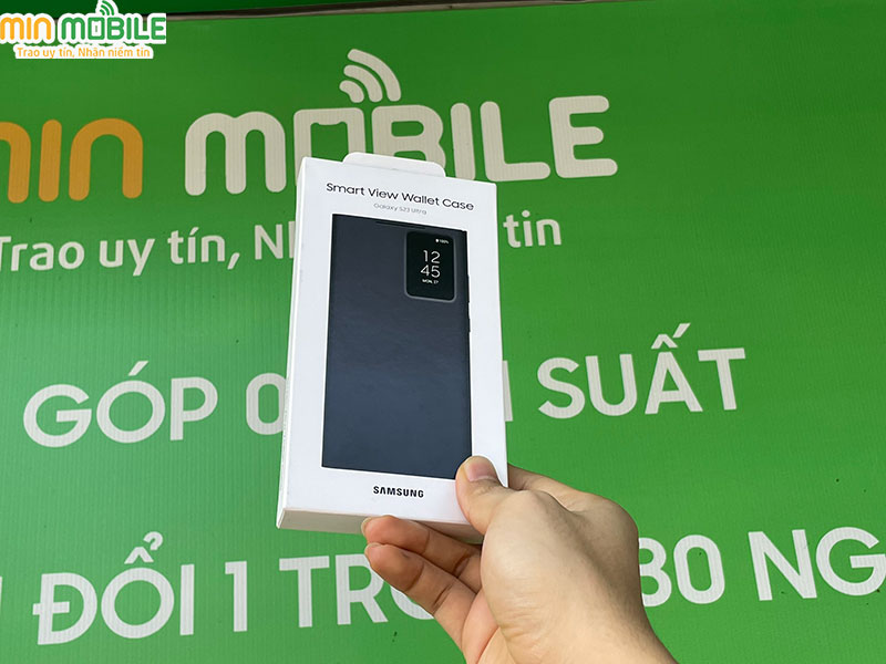 Bao da Smart View có ngăn đựng tiện lợi bên trong