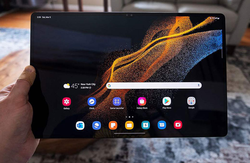 Khả năng chụp ảnh tương đối giống nhau giữa 2 thế hệ galaxy tab