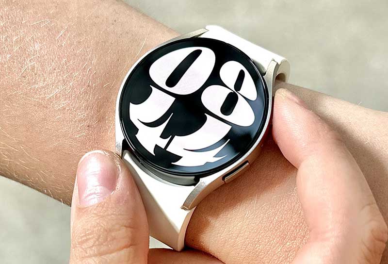 Thiết kế Galaxy Watch6 40mm GPS có thiết kế hiện đại