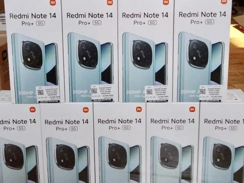 Thiết kế độc đáo mới trên điện thoại Xiaomi Redmi Note 14 Pro Plus 5G