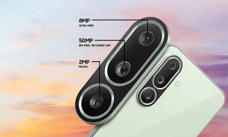 Thông số camera trên Galaxy M56 
