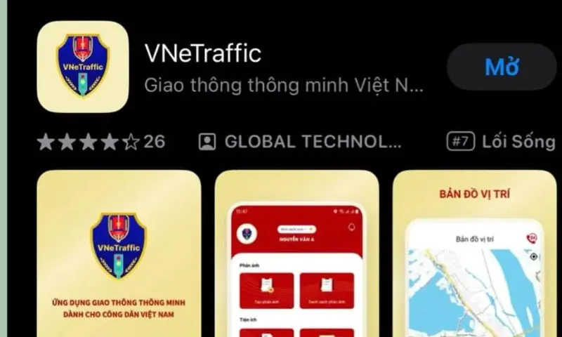 Hướng dẫn sử dụng ứng dụng VNeTraffic để kiểm tra phạt nguội 