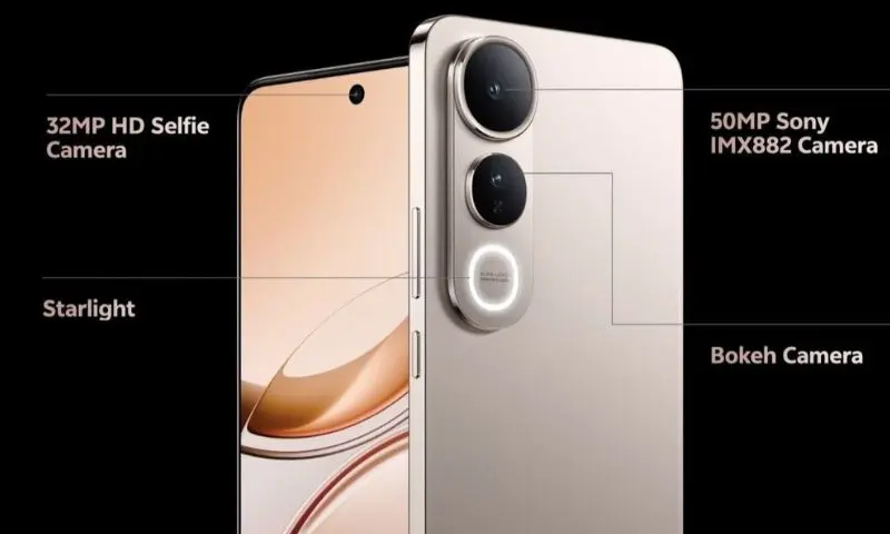 vivo V50 Lite 4G thu hút sự chú ý với cụm camera kép