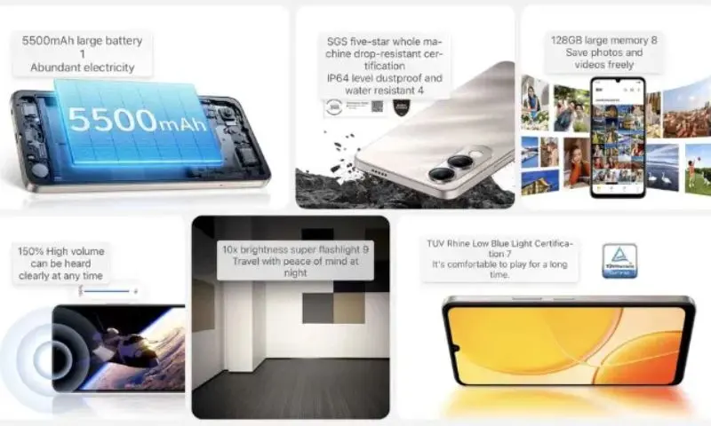 vivo Y37c mang trong mình sức mạnh từ vi xử lý Unisoc T7225