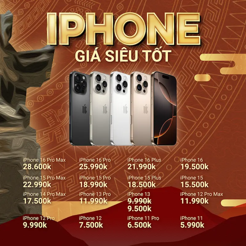 Mua iPhone-Nhận ngay quà khủng